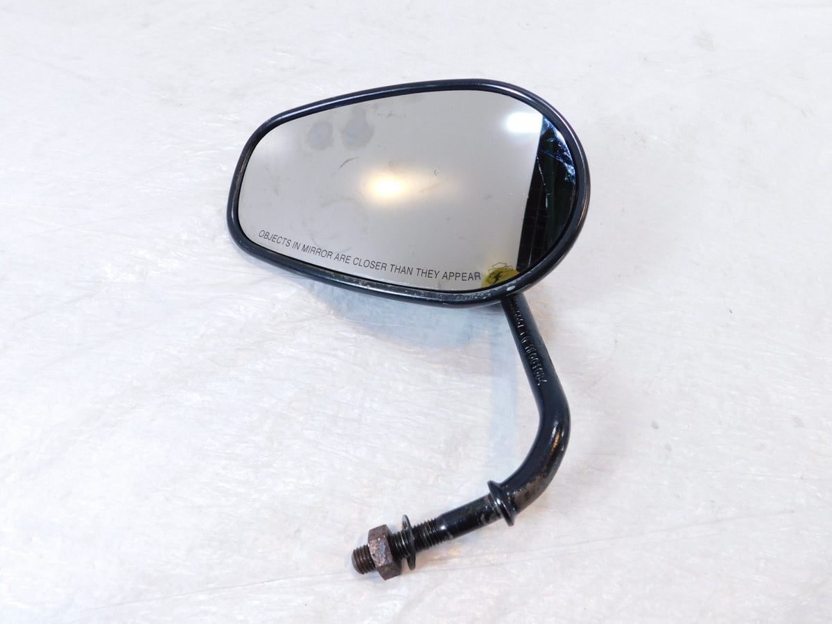 Harley Davidson Dyna Sportster Softail & FXR Left Black Rear View Side Mirror - C3 Cycle
