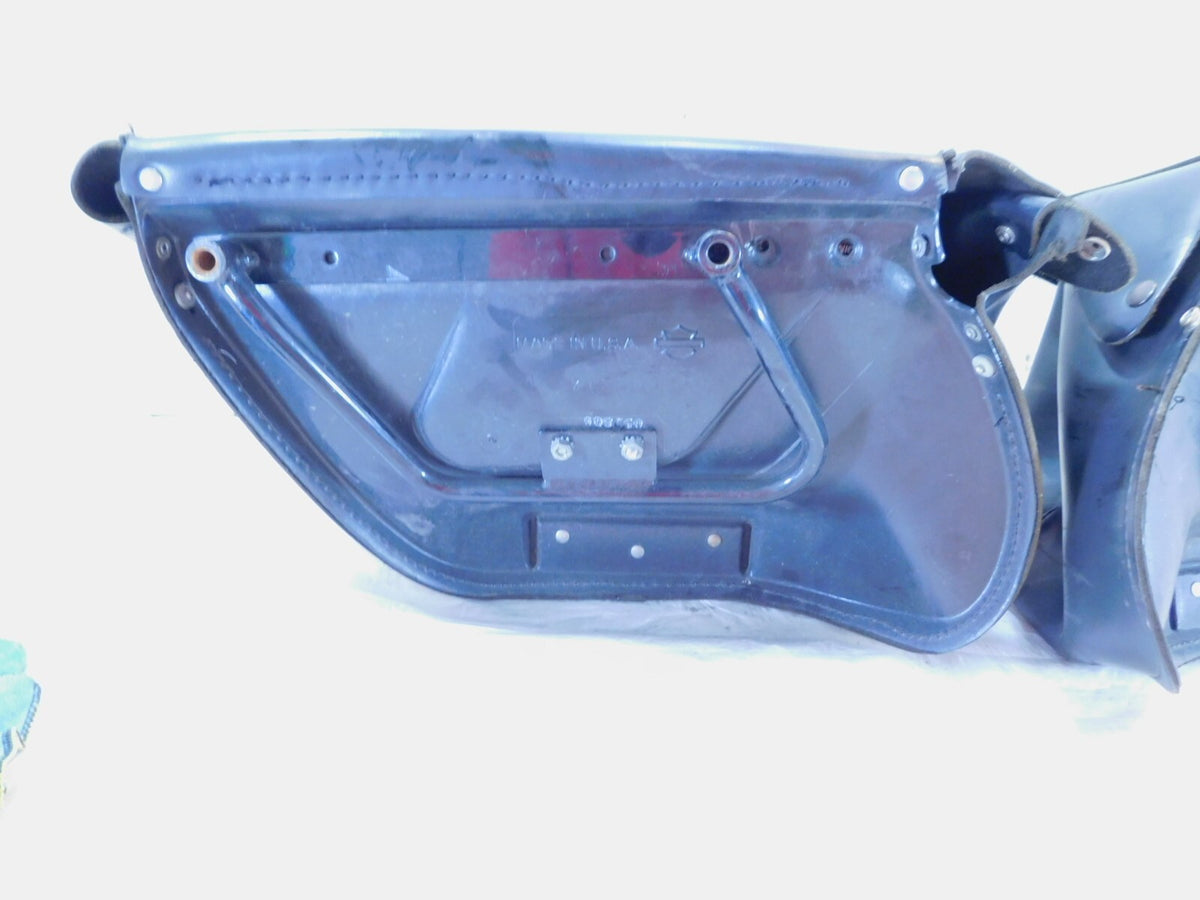 Harley Davidson Dyna FXDL Low Rider Left Right Black Side Bag Saddlebags - C3 Cycle