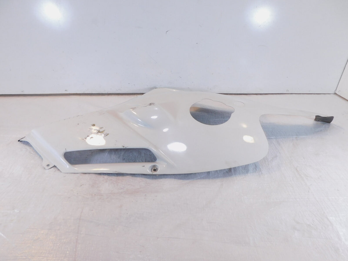1994 Yamaha FZR600R White Right Lower Fairing Cowl Cowling - Fiberglass - C3 Cycle