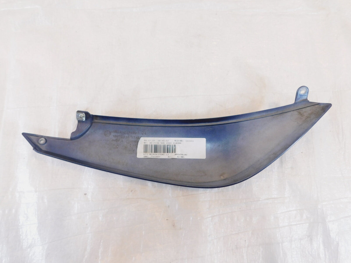 BMW F800GT F800R F800ST F800S Midnight Blue Left Rear Lateral Side Fairing Cowl - C3 Cycle