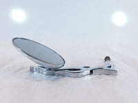 Harley Dyna Sportster Softail FXR Sportster Flames Hand Right Rear View Mirror - C3 Cycle