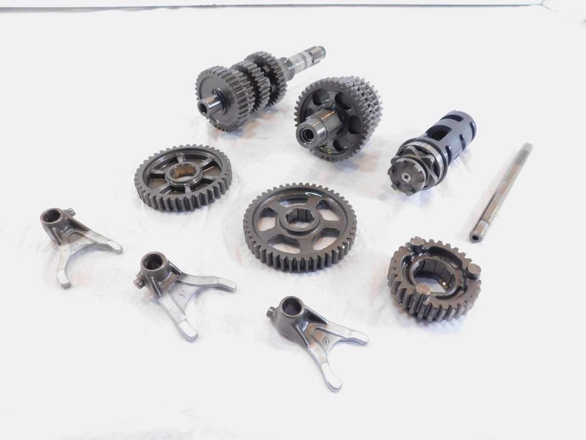 1986-1999 Yamaha Virago 1100 XV1100 Transmission Gears & Shift Drum w/ Forks - C3 Cycle
