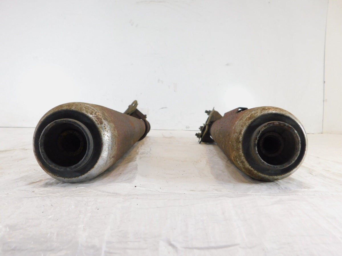 1978-1981 Honda CX500 500 Deluxe Lower Left/Right Exhaust System Muffler Pipes - C3 Cycle