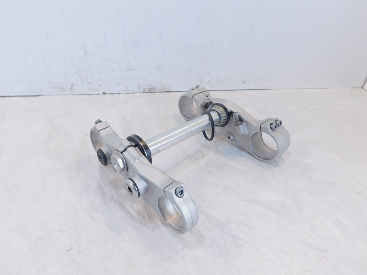 2007-2009 KTM 990 Super Duke Front Wheel Fork Triple Trees & Steering Stem -Bent - C3 Cycle