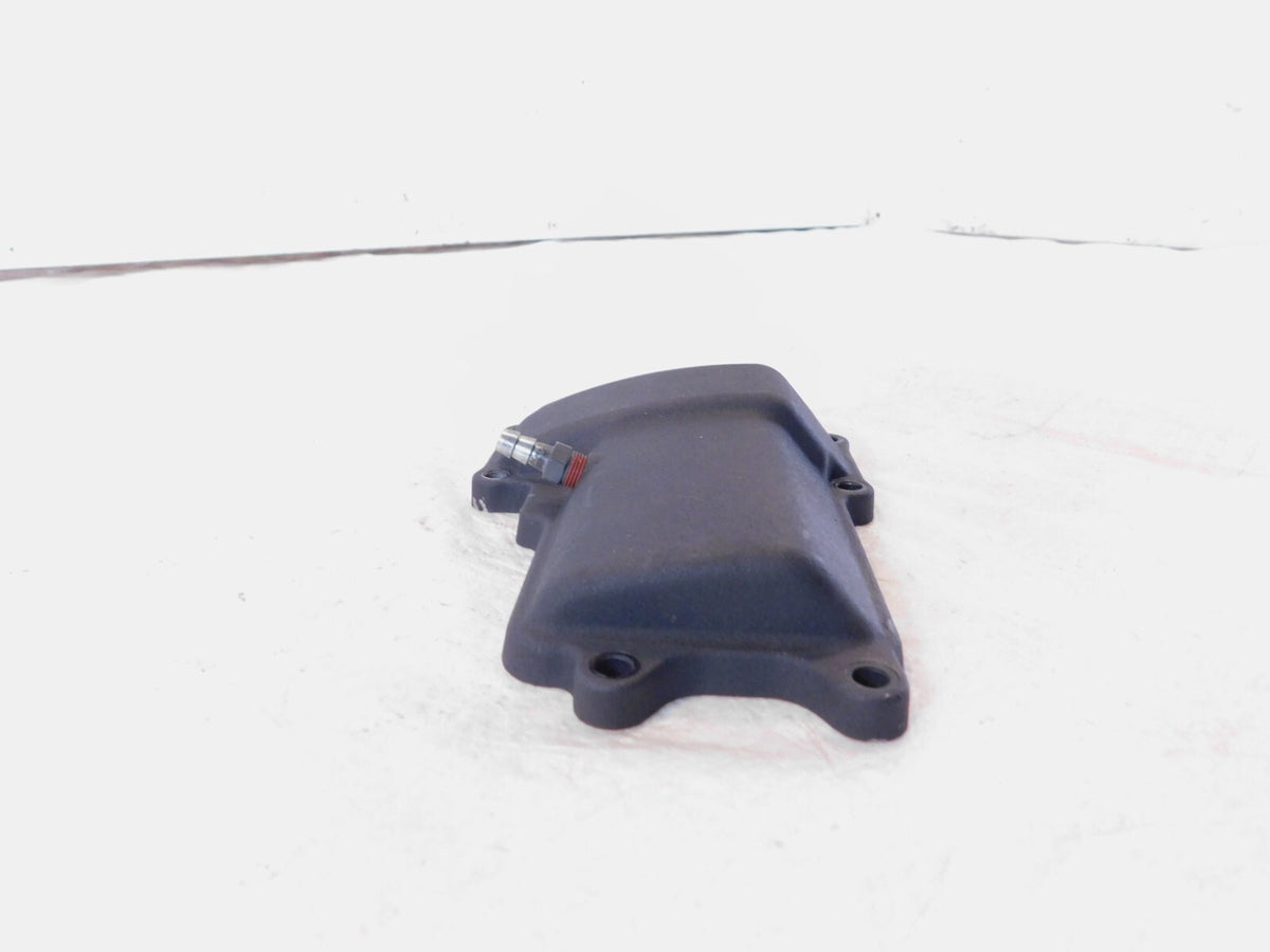 Harley Davidson Road Electra Glide Dyna Softail Black Transmission Top Cover Cap - C3 Cycle
