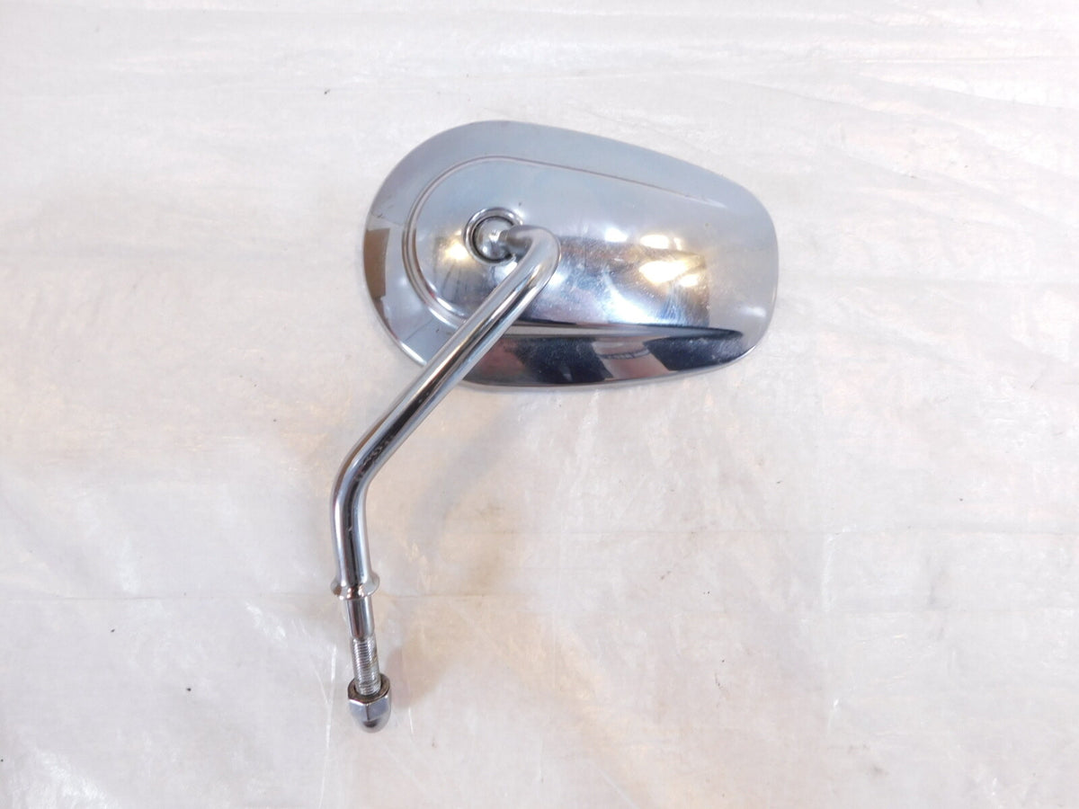 Harley Davidson FXR & Softail & Dyna & Sportster Left Chrome Rear View Mirror - C3 Cycle
