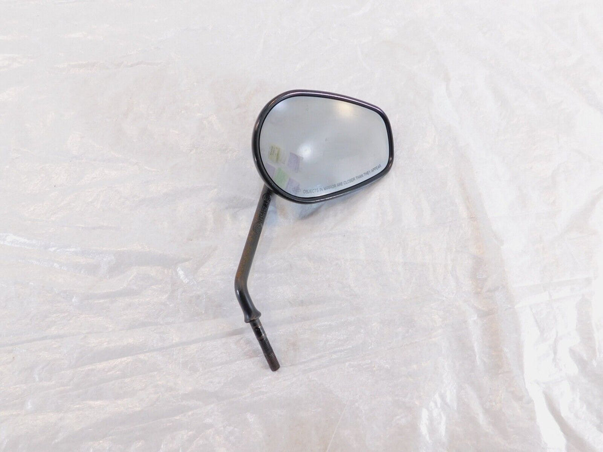Harley Davidson FXR & Softail & Dyna & Sportster Black Right Rear View Mirror - C3 Cycle