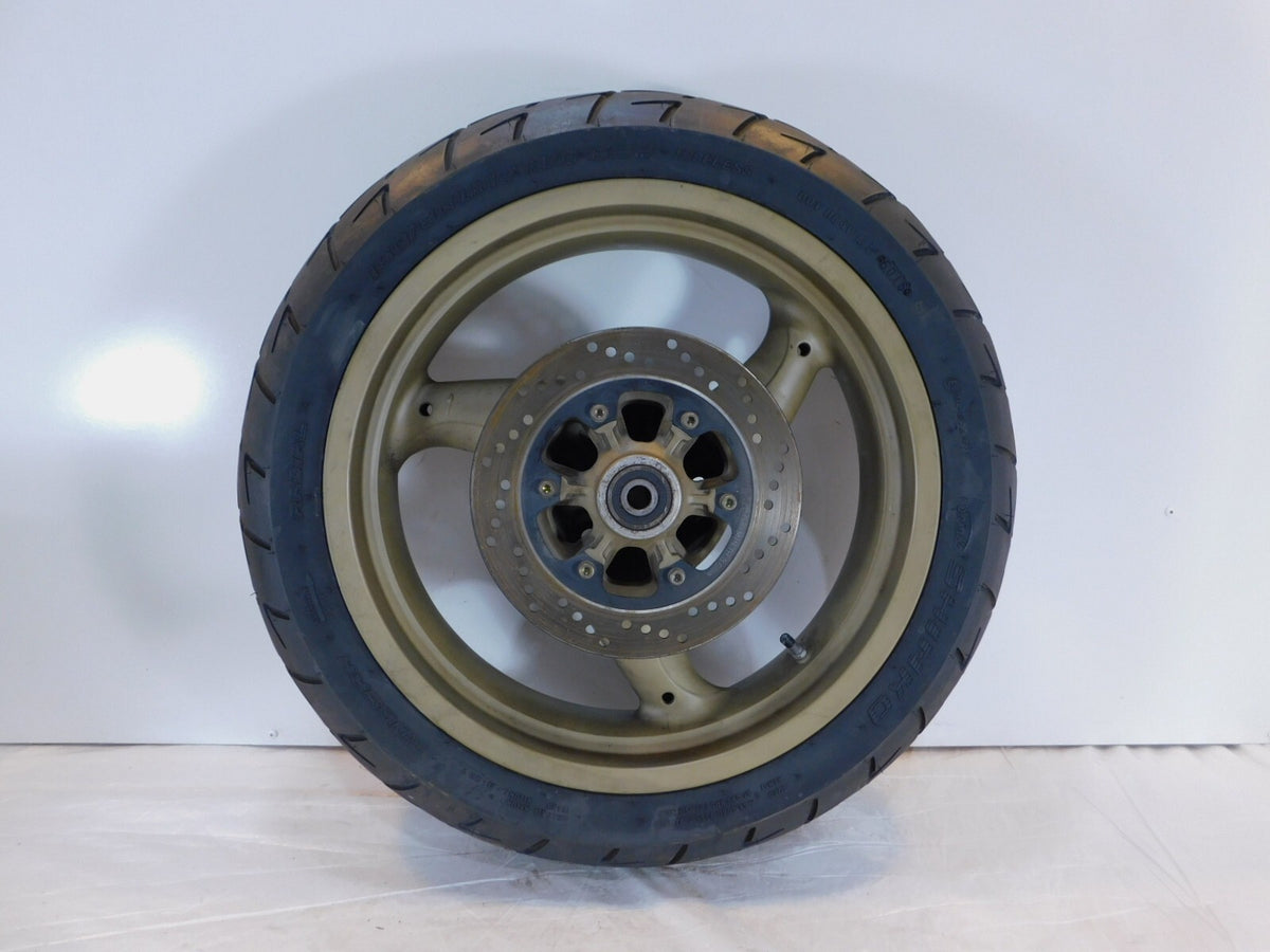 Ducati Monster 400 750 SuperSport 620 Gold Rear Wheel Rim & Tire 17" x 4.5" - C3 Cycle