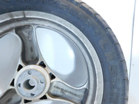 1984-1996 BMW K75 K75C K75S K75RT K100 Silver Cast Rear Wheel Rim & Tire - 3x17" - C3 Cycle