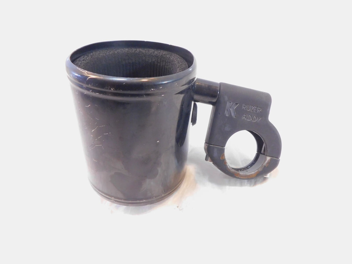 Harley Touring Dyna & Softail Kruzer Kaddy Handlebar Cup Holder & Mount Bracket - C3 Cycle