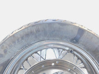 Harley Davidson Softail Heritage & Springer Black Spoked Rear Wheel Rim & Tire - C3 Cycle