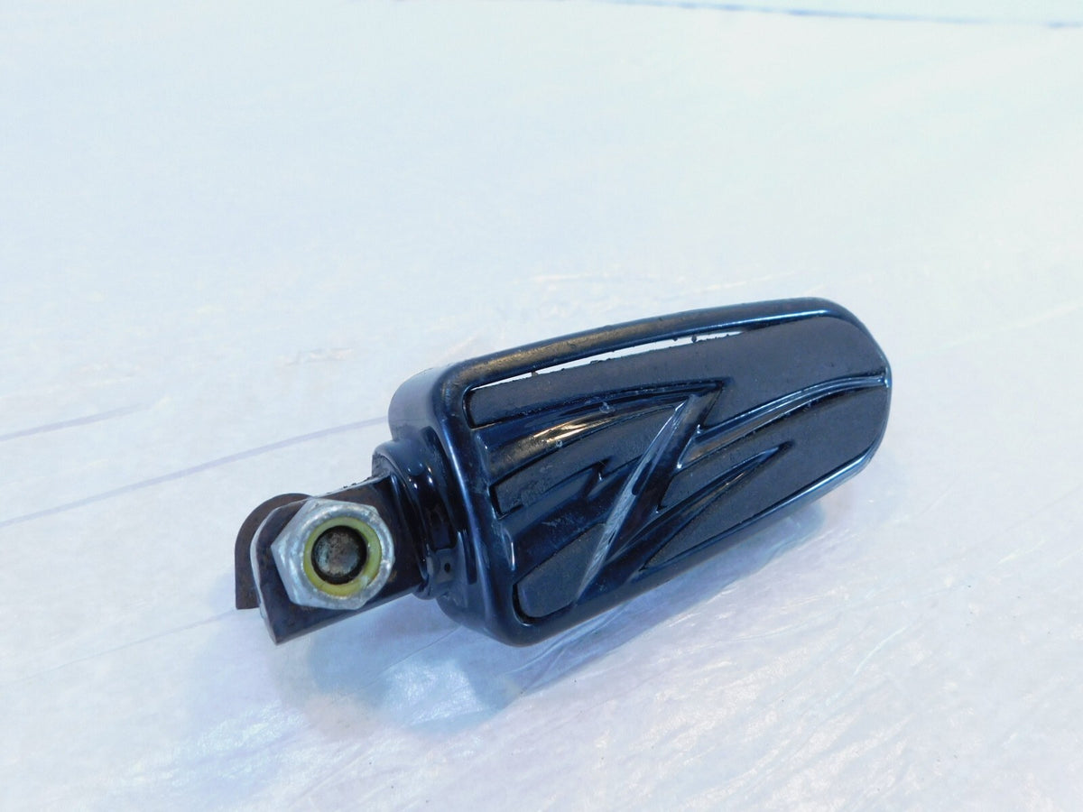 Harley Road King FXR Dyna Sportster & Softail Black Tribal Footpeg Footrest Peg - C3 Cycle