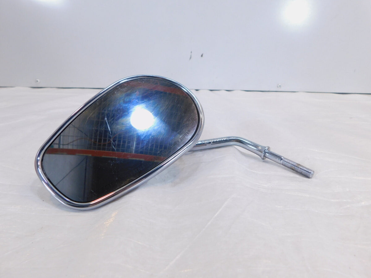 Harley Dyna Sportster Softail FXR & Sportster Front Left Chrome Rear View Mirror - C3 Cycle