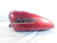 1997 97 Harley Davidson Sportster 883 1200 Red Gas Petrol Fuel Tank Reservoir - C3 Cycle