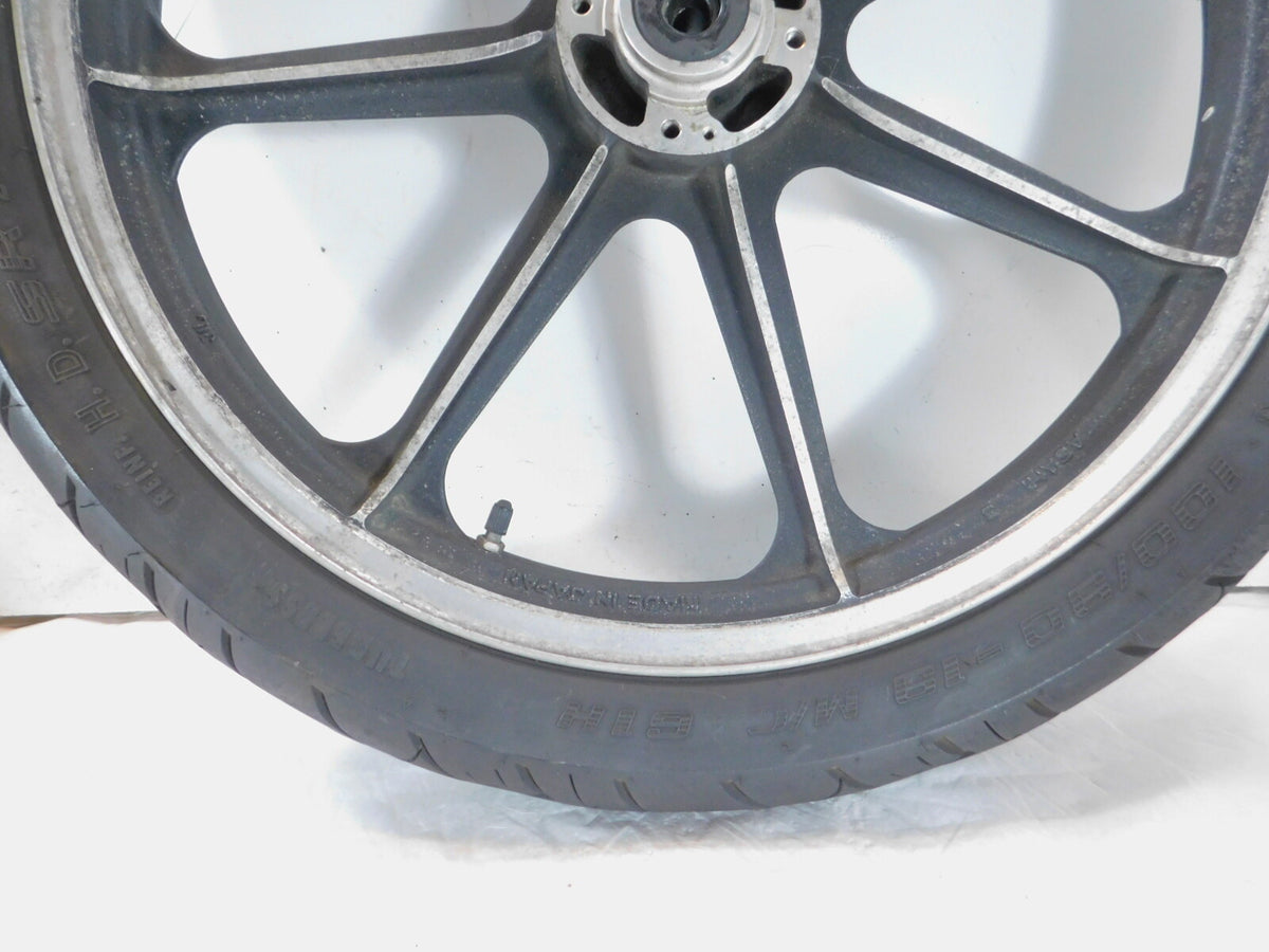 Kawasaki LTD Belt KZ440 KZ440D Front Spoked Mag Wheel Rim & Tire 19" x 1.85" - C3 Cycle