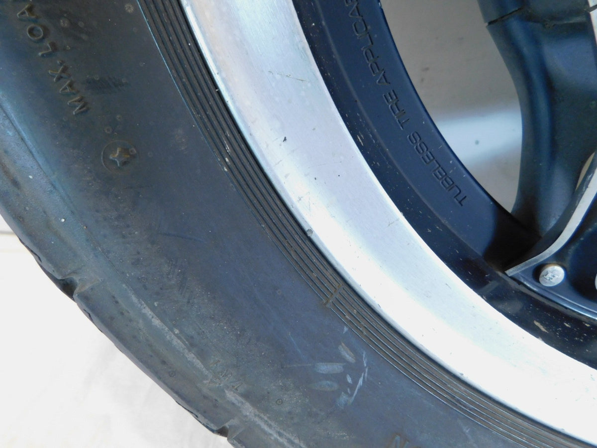 Honda CM400C & CM450A CM450C Custom Black Rear Wheel Rim & Tire - 16" x 2.50" - C3 Cycle