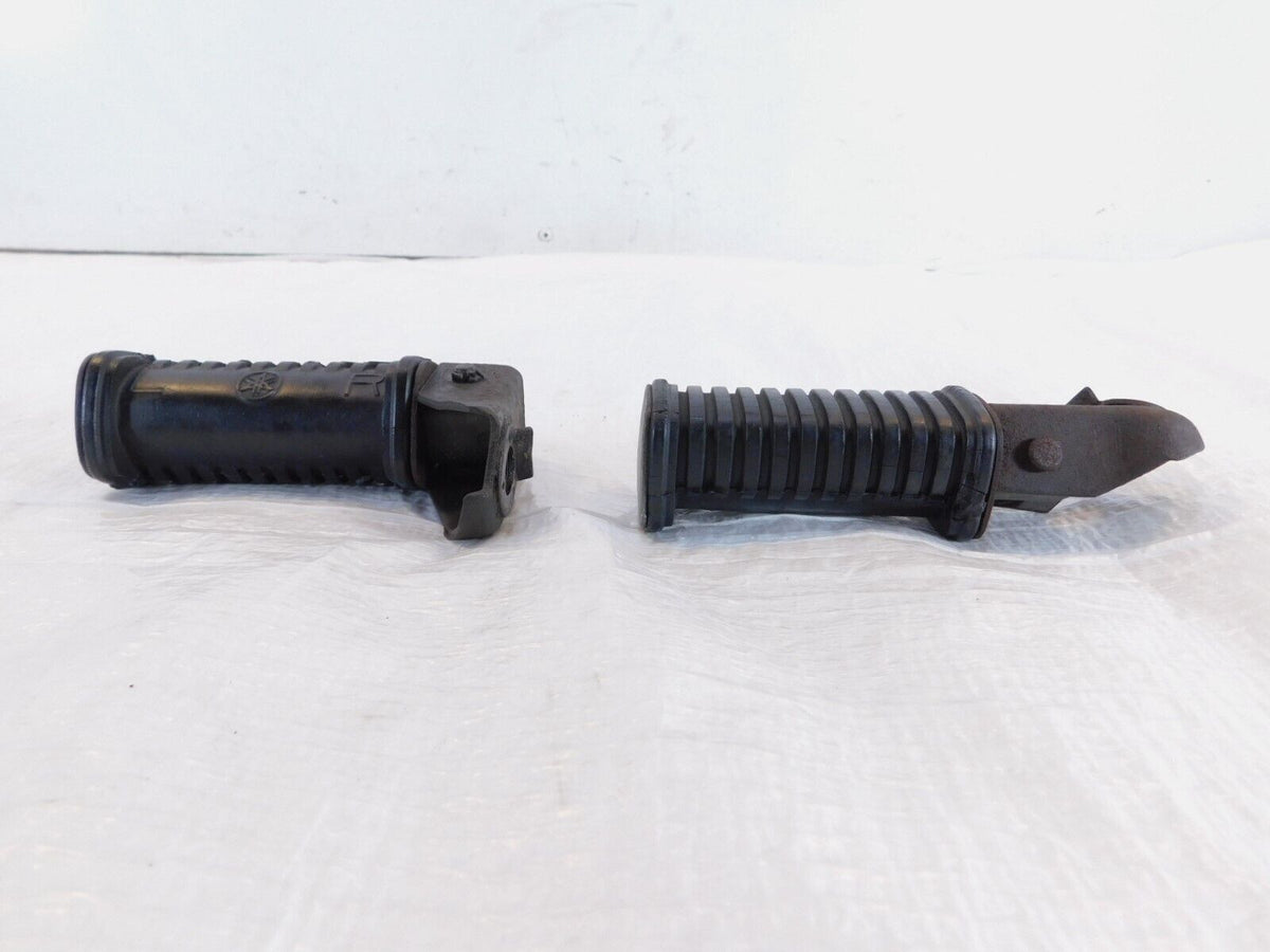 Harley Davidson Sportster 883 1200 Black Rear Passenger Footpegs & Brackets - C3 Cycle