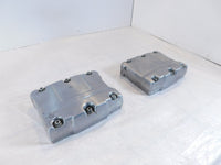 Harley Polished Twin Cam Touring Dyna & Softail Cylinder Head Cover Rocker Boxes - C3 Cycle