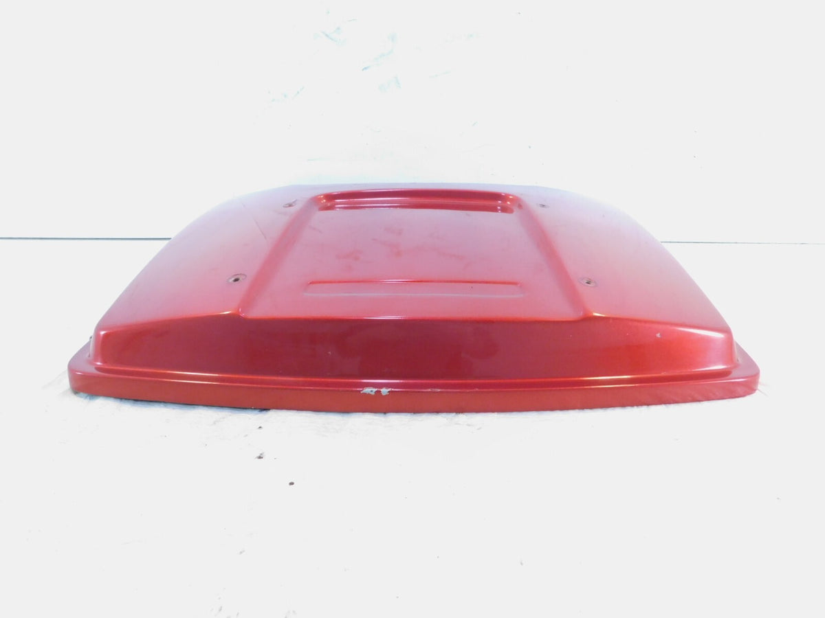 86-90 Harley Davidson Touring Tour Electra Glide Red Luggage Tour-Pak Lid - Hole - C3 Cycle