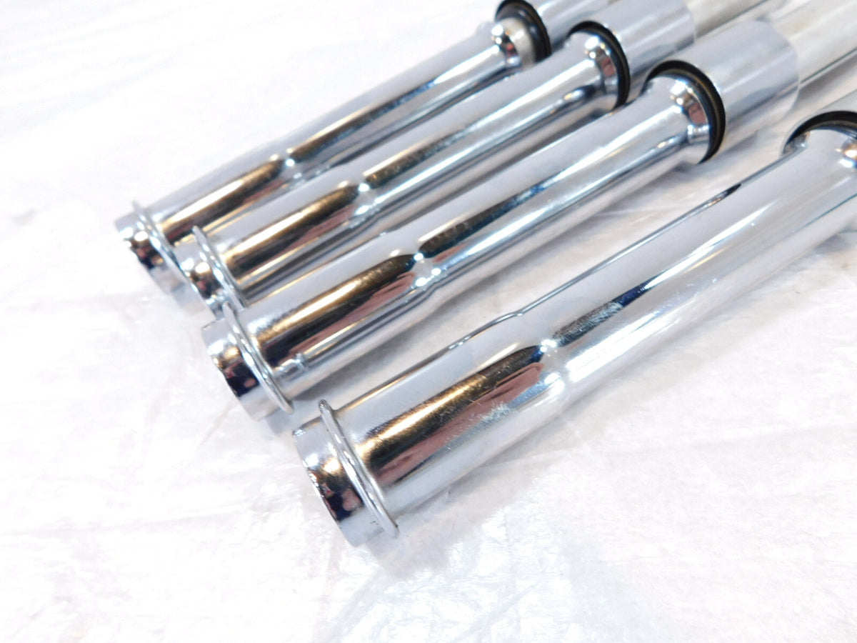 Set Harley Davidson Electra Glide Dyna & Softail Push Rod Pushrod Cover Tubes - C3 Cycle