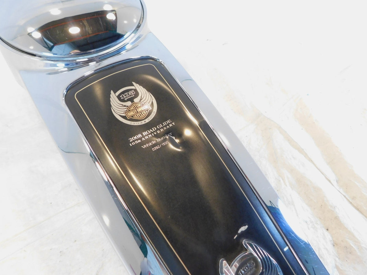Harley Davidson Road Glide Chrome Fuel Gas Tank Dash Console 105th Anniversary - C3 Cycle