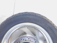 Cixi Kingring Rongyao Aggressor V & Jinlun 250cc Silver Rear Wheel Rim & Tire - C3 Cycle