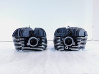Indian Chief Chieftain Roadmaster Front/Rear Cylinder Head Valves & Black Covers - C3 Cycle