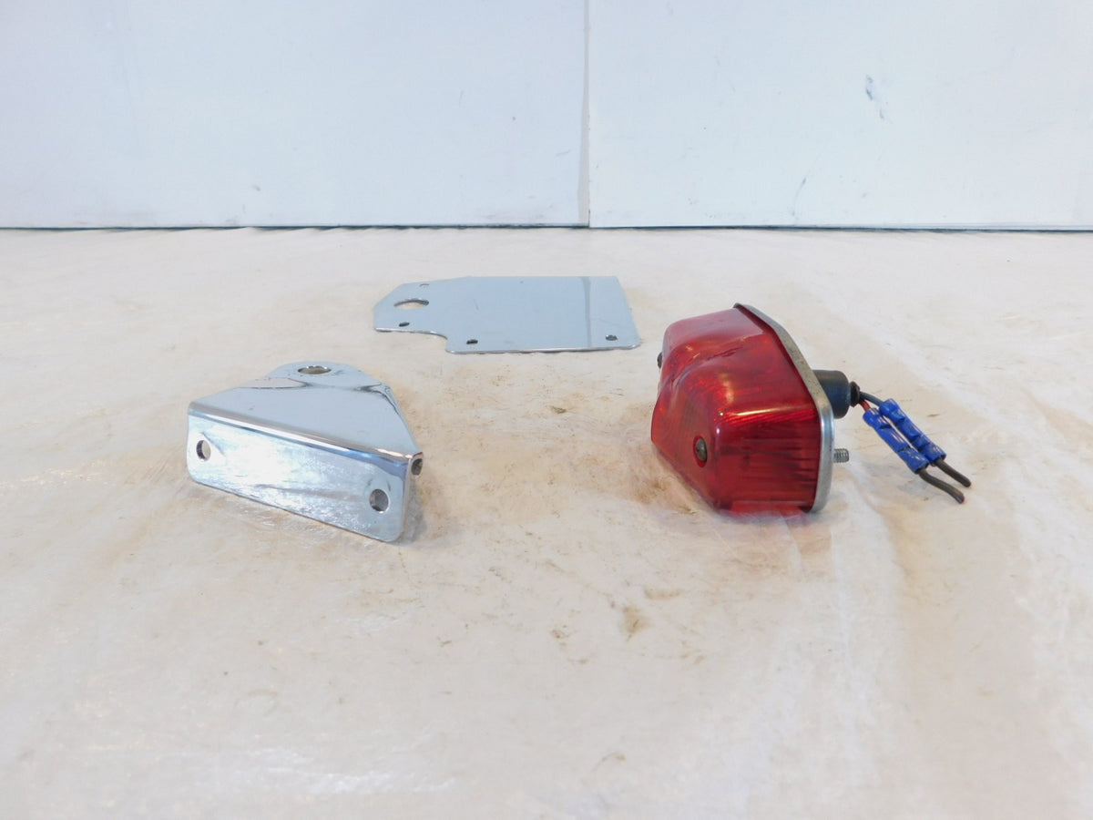 Harley Davidson Ironhead Sportster 900 1000 Side Mount License Plate Bracket Lot - C3 Cycle