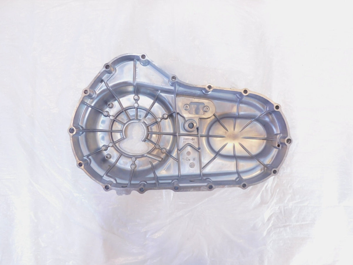 Harley Davidson Sportster 883 & 1200 Silver Left Engine Motor Primary Cover - C3 Cycle