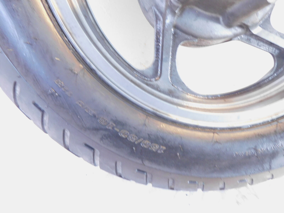 1994-2006 Kawasaki Concours 1000 ZG1000 Silver Cast Rear Wheel Rim & Tire - C3 Cycle