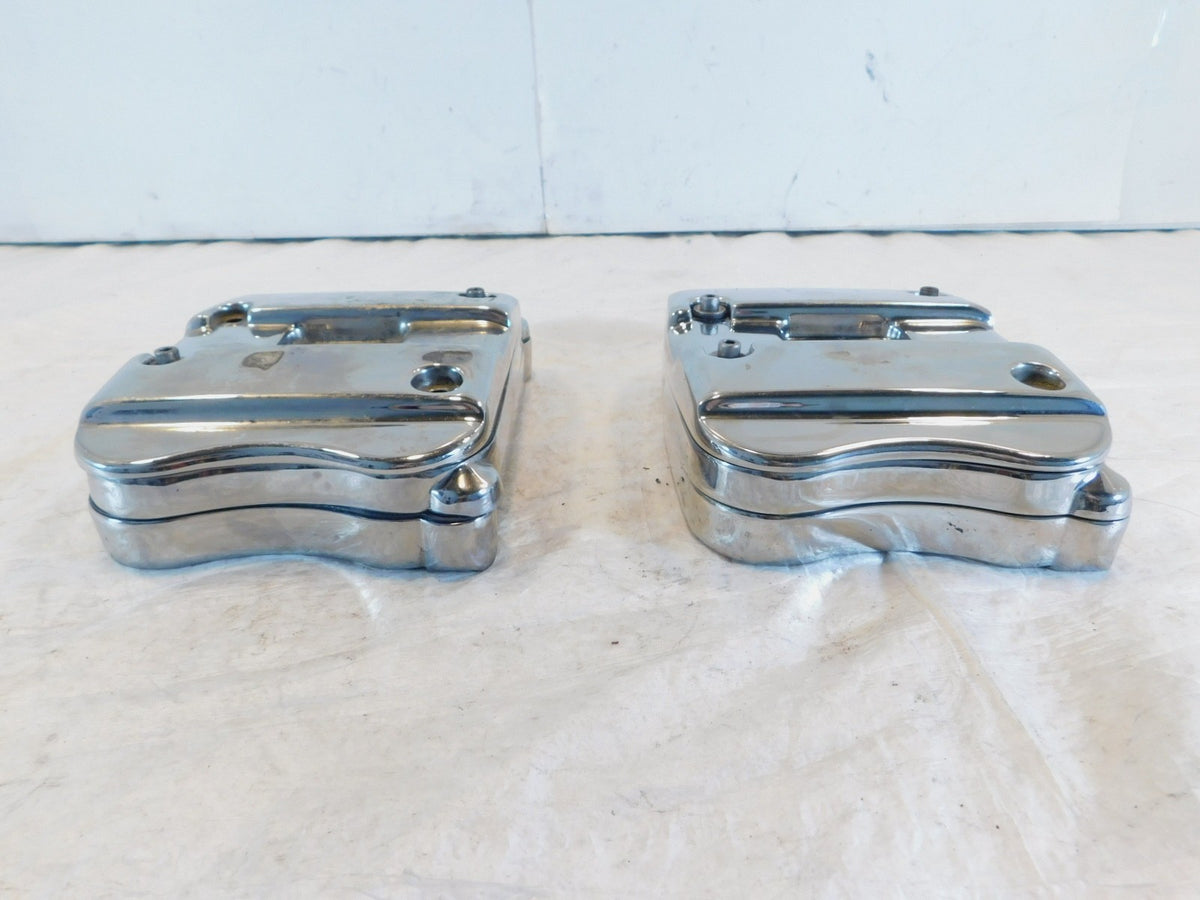 Harley Sportster 883 & 1200 Rear & Front Cylinder Head Cover Rocker Boxes & Arms - C3 Cycle