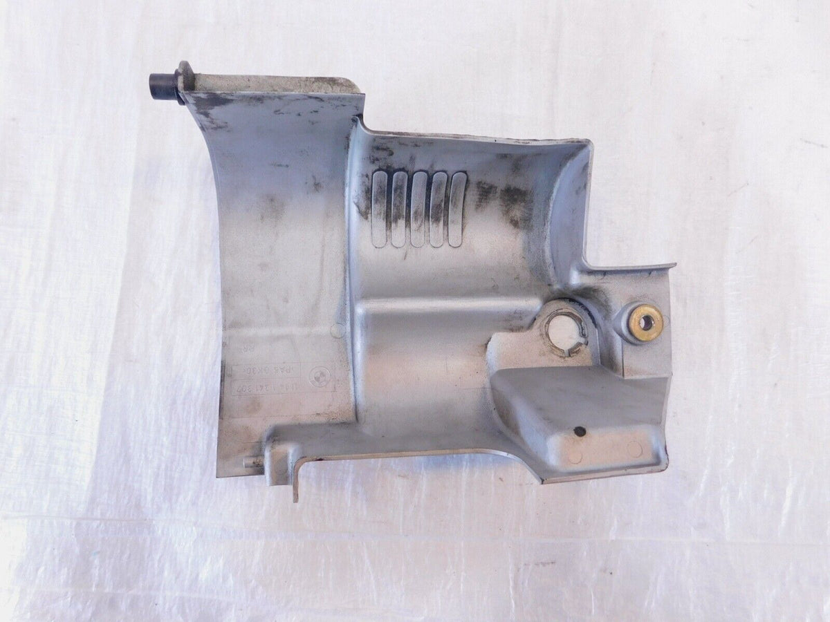 BMW R1100GS R1100R R1100RS R850R Silver Engine Starter Motor Cover Panel - C3 Cycle