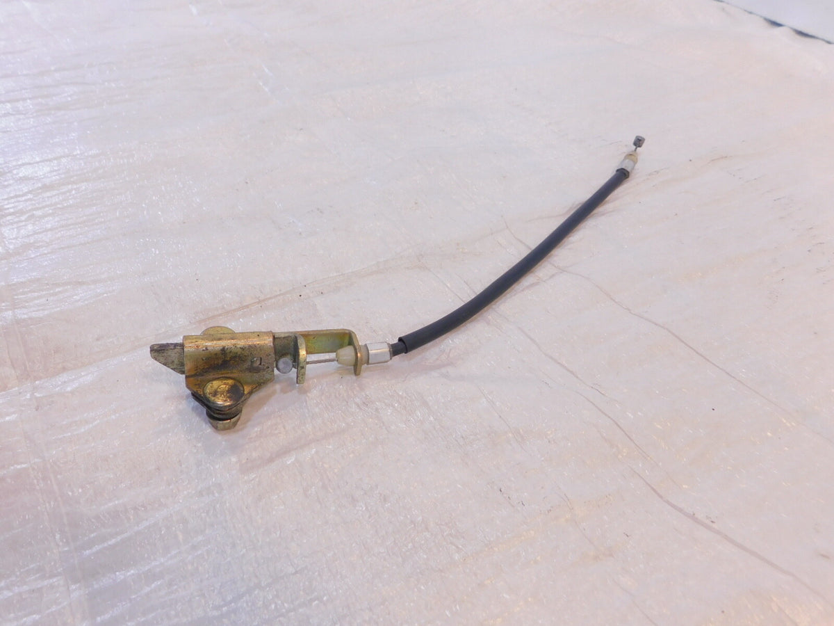 Yamaha Seca II XJ600S YZF1000 Seat Saddle Lock Striker Latch Bracket & Cable - C3 Cycle