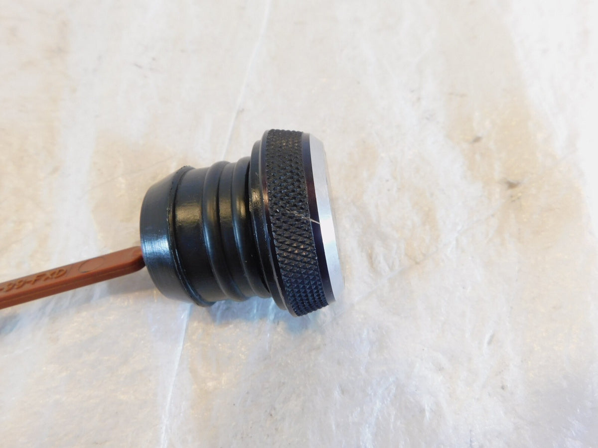 Harley Davidson Dyna Wide Super Glide Low Rider Black Engine Oil Level Dipstick - C3 Cycle