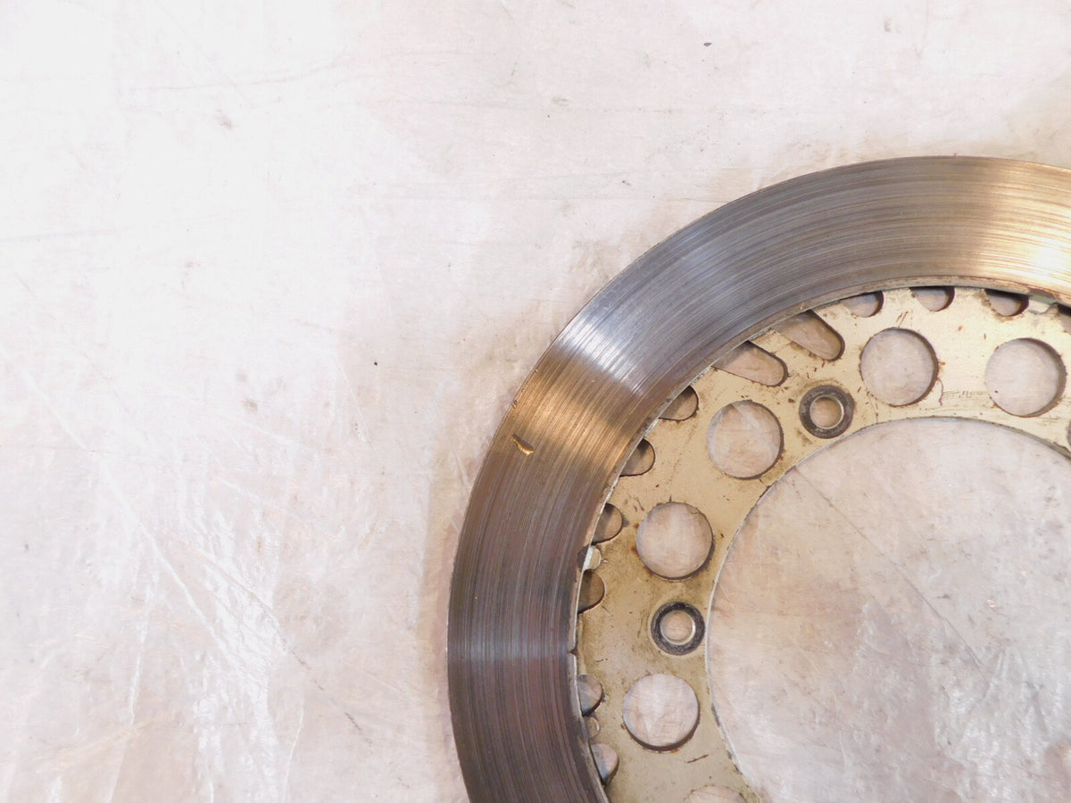 1985-92 Yamaha V-Max 1200 VMX12 VMX1200 Warm Silver Rear Wheel Brake Disc Rotor - C3 Cycle