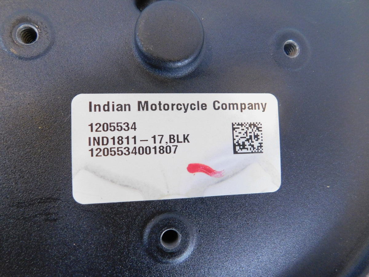Indian Chief Chieftain Roadmaster Springfield Black Engine Primary Clutch Cover - C3 Cycle