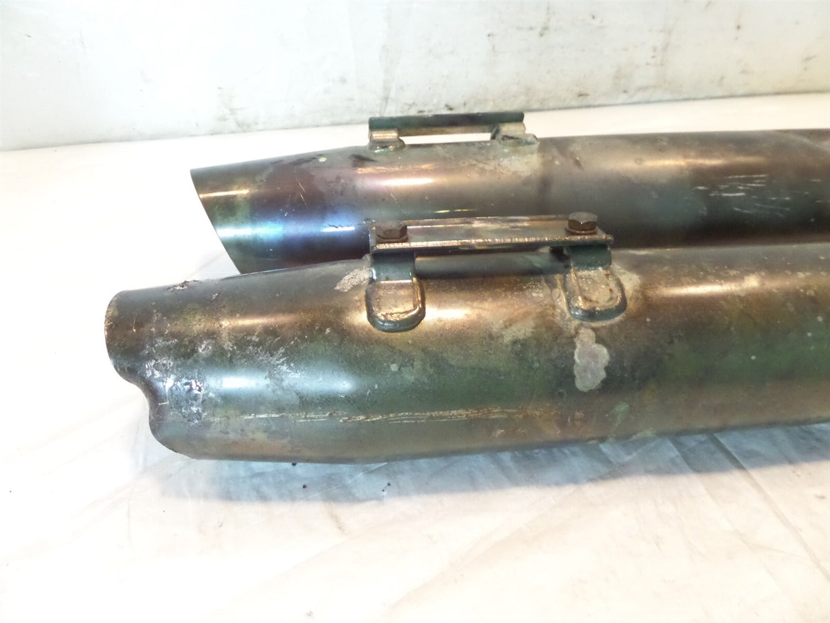 Harley Davidson Road King Street Electra Glide Exhaust Header Pipe Mufflers - C3 Cycle
