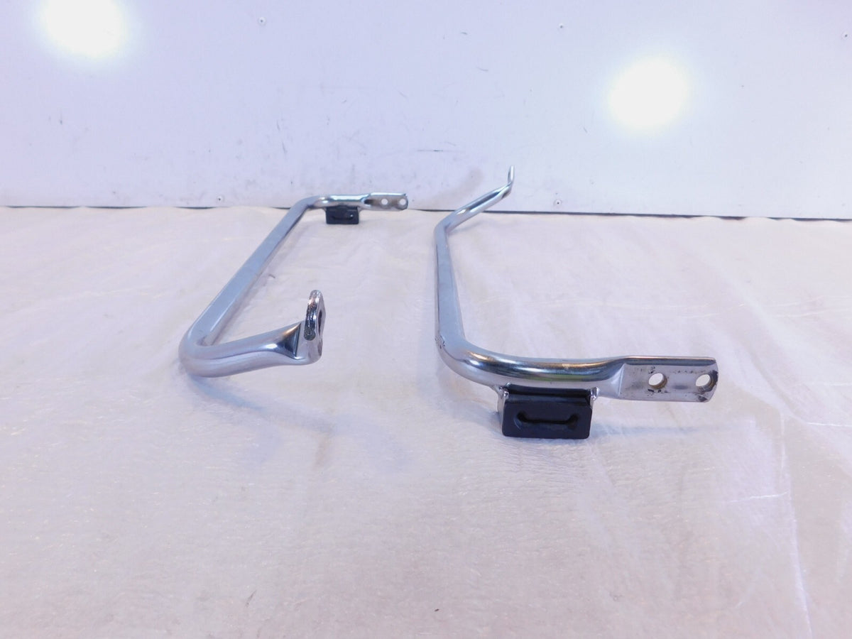 Harley Davidson Road King & Street Glide Left & Right Chrome Saddlebag Bracket