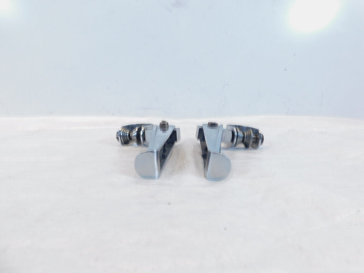 Harley Electra Glide Street Glide Road King Highway Footrest Pegs & Mount Clamps - C3 Cycle