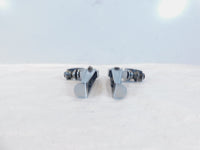 Harley Electra Glide Street Glide Road King Highway Footrest Pegs & Mount Clamps - C3 Cycle