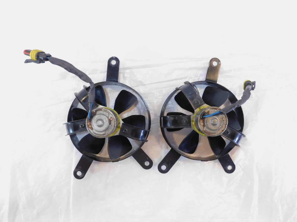 Ducati 749 749S & 999 999R Xerox Water Cooler Coolant Radiator Fan w/ Shroud - C3 Cycle