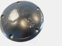 Harley Davidson Twin Cam Dyna & Softail Left Engine Black Derby Clutch Cover - C3 Cycle