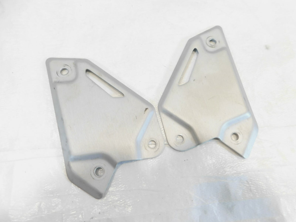 2017-2020 Kawasaki Z900 ZR900 Left & Right Heal Guard Covers Boot Plate - Pair - C3 Cycle