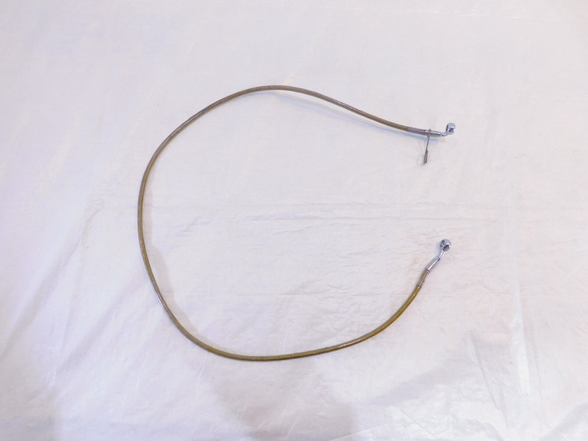 Harley Davidson Sportster 883 Hugger & 1200 Braided Front Brake Line Hose - C3 Cycle