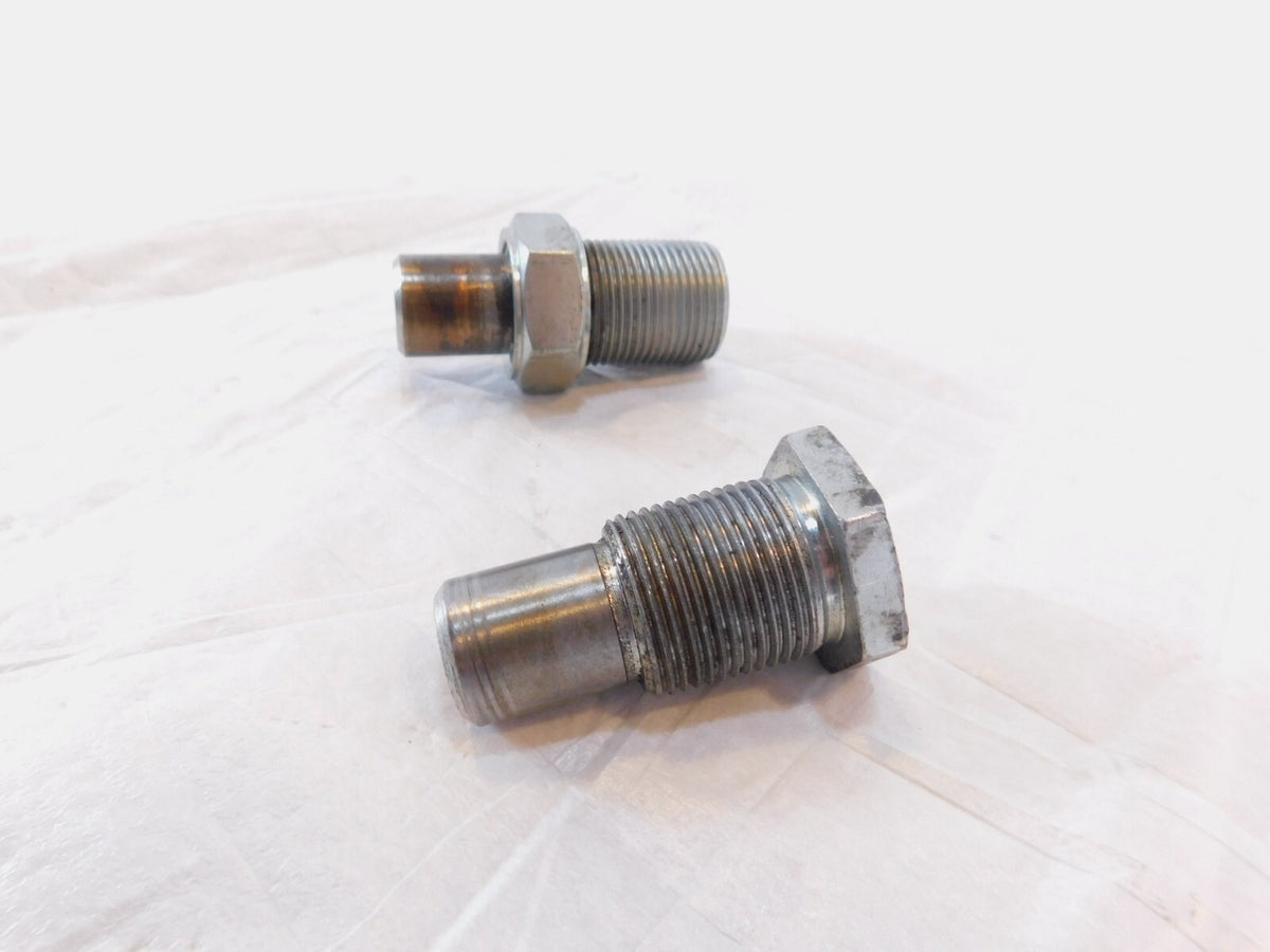 84-99 Yamaha Virago 700 750 1000 1100 Rear Wheel Fork Swingarm Pivot Bolt Shafts - C3 Cycle