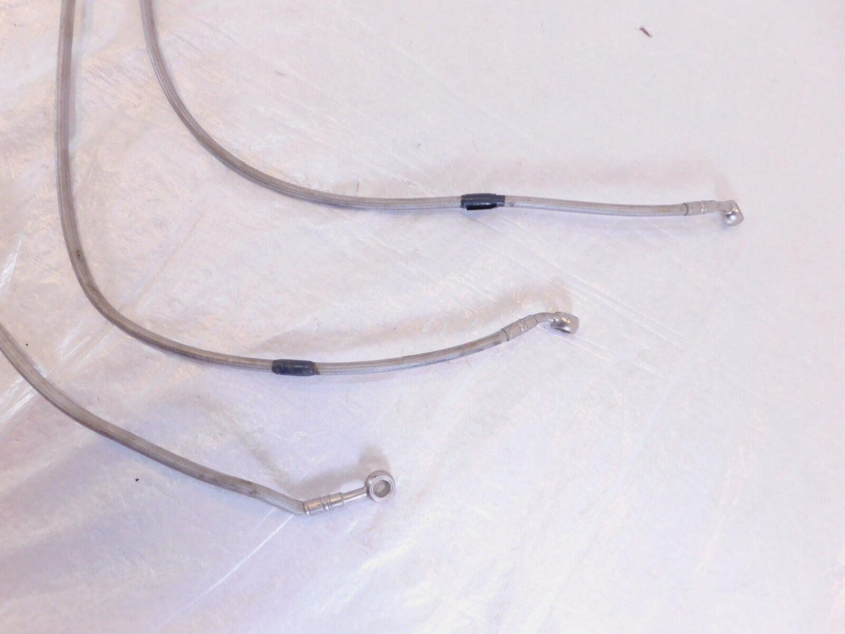 83-85 Honda CB650 CB650SC Nighthawk 650 Front Brake Master Cylinder Hose Lines - C3 Cycle