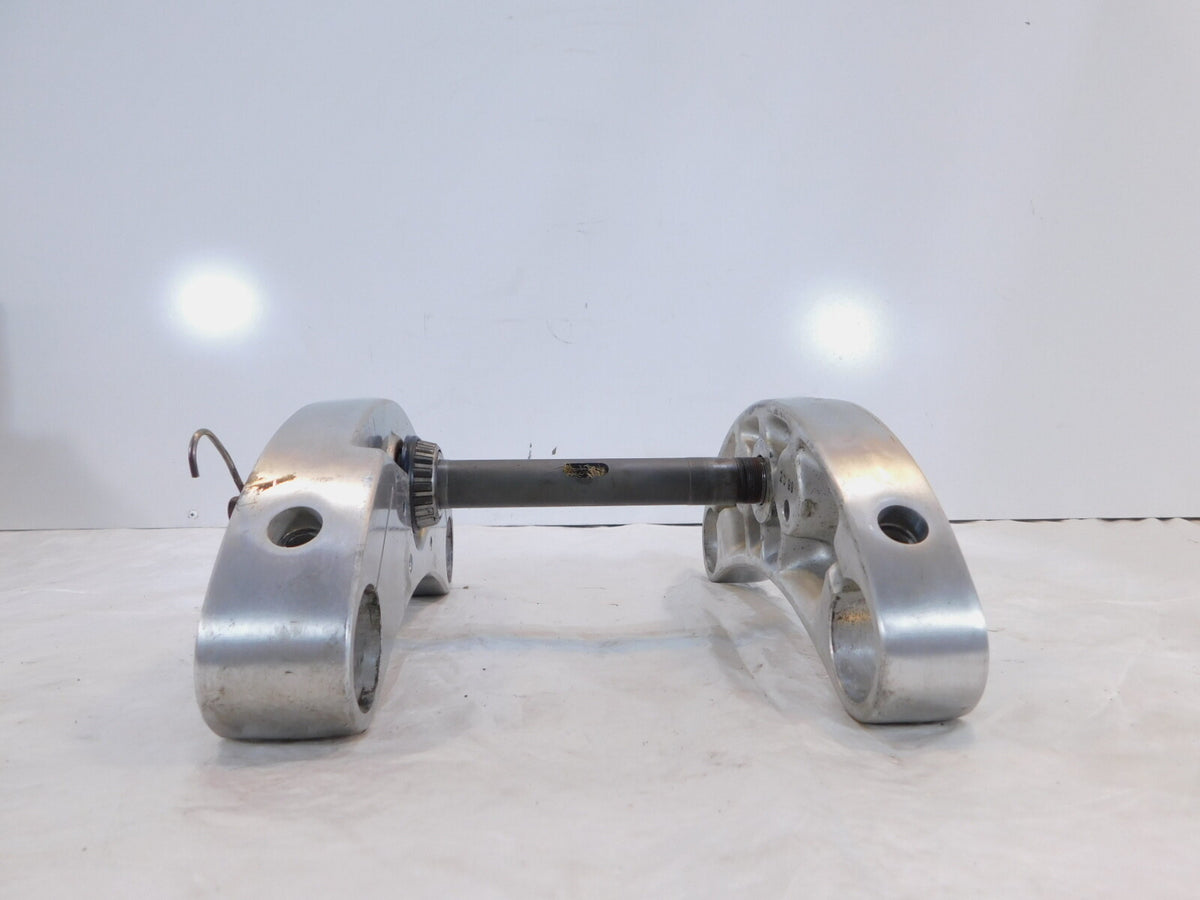99 00 Victory Standard V92 Cruiser Upper & Lower Front Fork Triple Tree Bracket - C3 Cycle