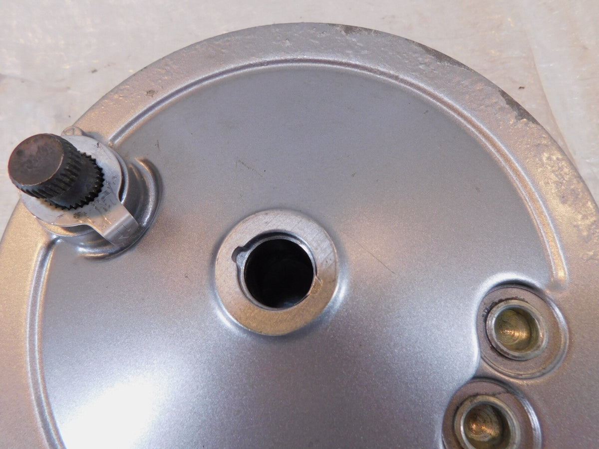 1991-1995 Honda Nighthawk 750 CB750 Rear Wheel Brake Drum Hub Cover Plate Shoes - C3 Cycle