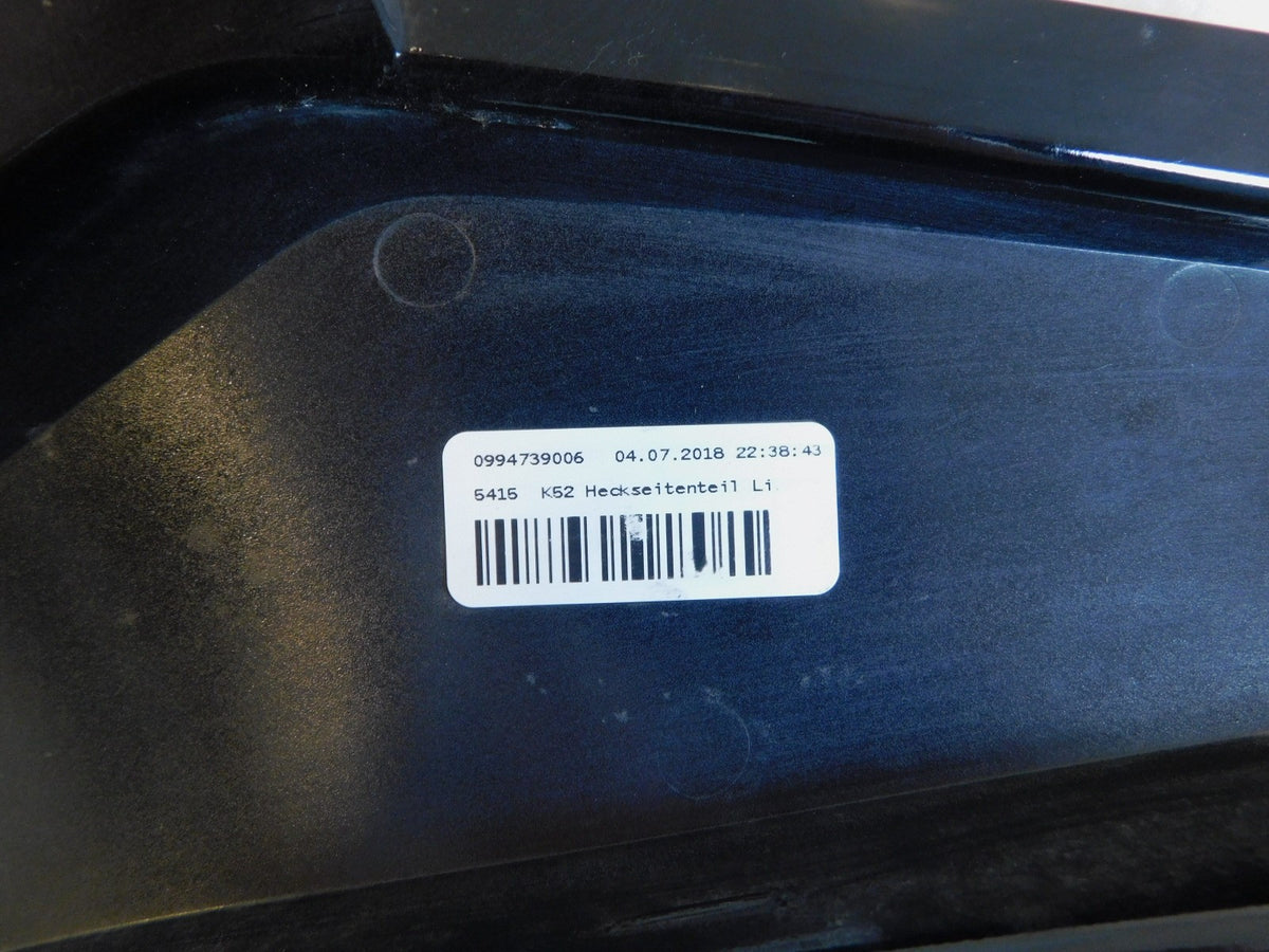 2014-2024 BMW R1200RT R1250RT Black Left Rear Tail Fairing Cowling Cover Trim - C3 Cycle