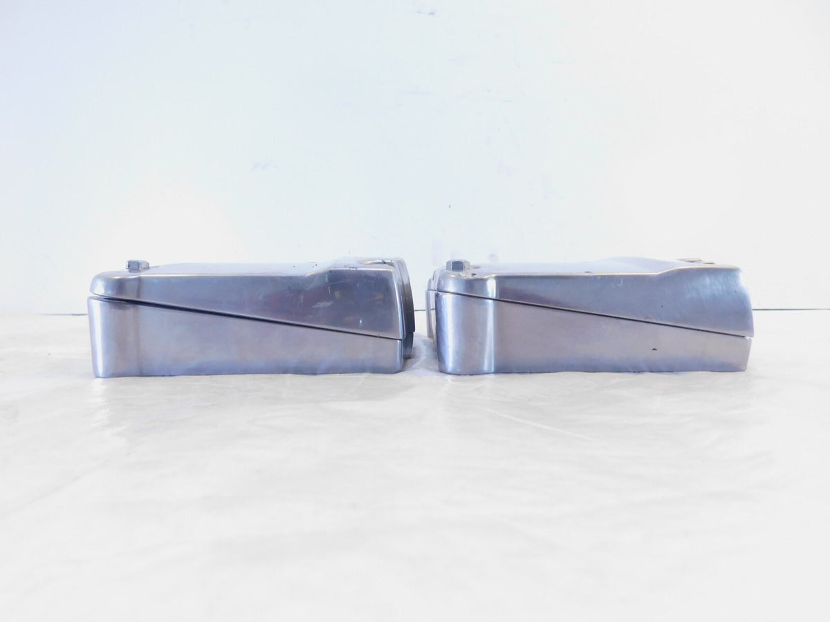 Harley Polished Twin Cam Touring Dyna Softail Cylinder Head Rocker Boxes & Arms - C3 Cycle
